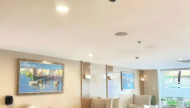 Zona de estar del vestíbulo