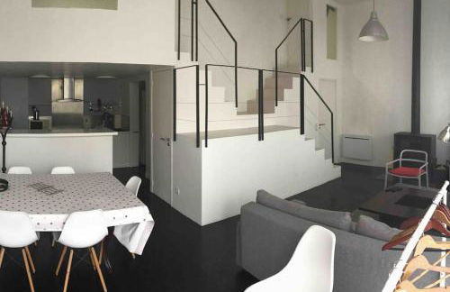 Loft-Maison de ville-Parking-Famille Pas de fête - Foto 11