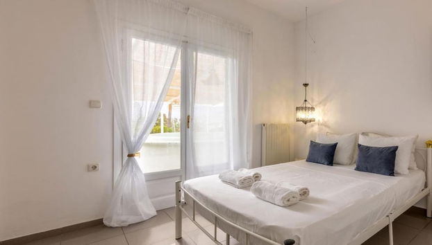 White Cycladic House With Jacuzzi - Foto 5, Habitación