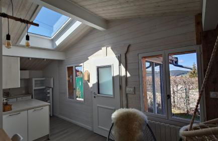 Les pagotins de Garance, Chalet Jura 39, avec sauna panoramique, Meublé classé 4 étoiles - Foto 9