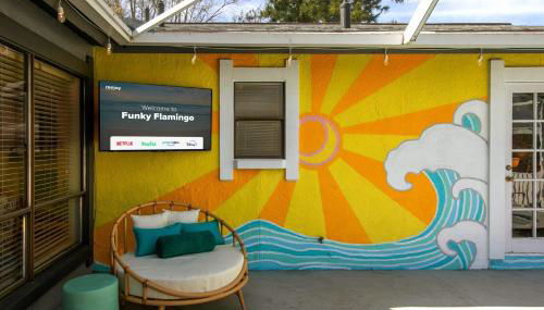 Funky Flamingo 3Kings Beach Gear Hot Tub & Pool - Foto 3