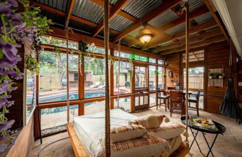 Bamboo Lagoon, Poolside Firelight, Jacuzzi and BBQ - Foto 3