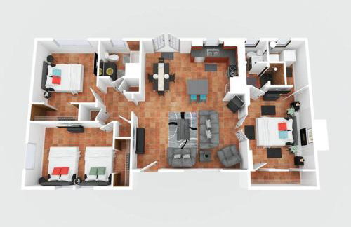 Grotto Pool House, 3 bed, 2 bath, IMG 3 miles, AMI - Foto 31