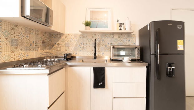 w Cozy Loft With Fantastic View in El Poblado - Foto 3, Habitación