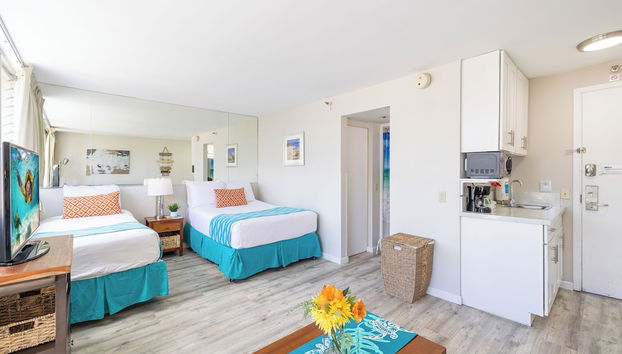 Cozy Studios at Aloha Surf Close to Waikiki Beach - Foto 5, Habitación