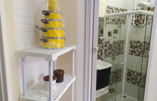 Pousada-Flat-Kitnet Mobiliada c Sala e 40m2 de conforto - Foto 8