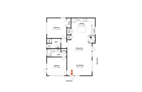 Bearfoot Bungalow by Miss Kitty’s - Foto 62