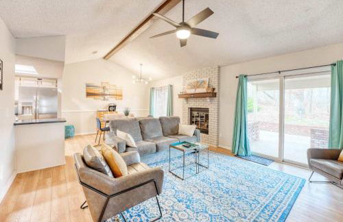 Modern Bentonville Retreat - Sleeps 6 Near Trails - Foto 28