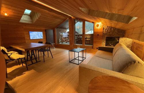 Appartement neuf haut de gamme esprit chalet à Méribel - 4 couchages - Foto 7