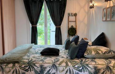 Gîte urbain au calme en rez de jardin proche Groupama stadium salle Arena EUREXPO Lyon - Foto 15