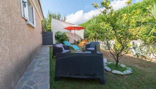 Superbe T3 en villa , entree sud de bastia ( Furiani ) - Foto 5, Garden