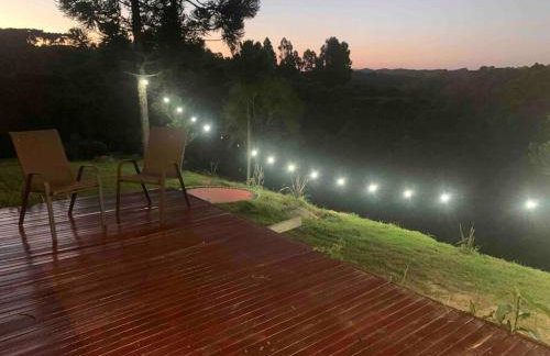 Chalé Romantico a 20km de Curitiba com banheira - Foto 16