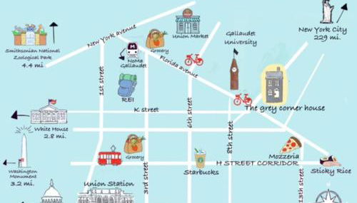 The Gray Corner House by Gallaudet 3 BR 2 BA - Foto 3