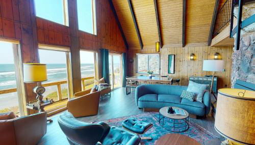 Ocean Front A Frame with Spectacular Views! Dog The Hidden Overlook - Foto 4