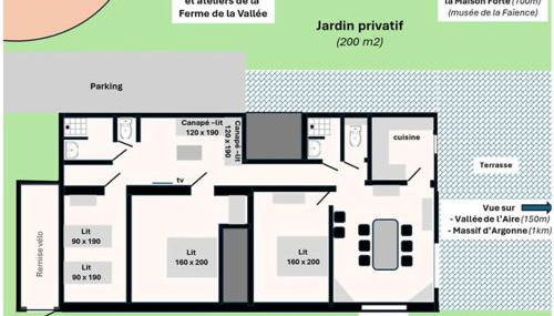 Ferme de la Vallée - le Gîte - Foto 4