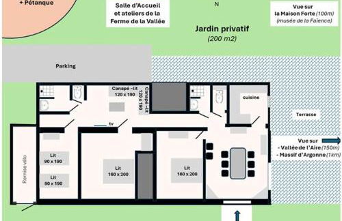 Ferme de la Vallée - le Gîte - Foto 4