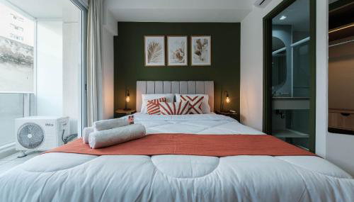 LZ414 - Conforto na Luz: Apto Moderno com Piscina - Foto 2