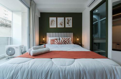 LZ414 - Conforto na Luz: Apto Moderno com Piscina - Foto 2