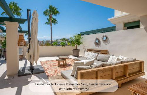 StayatSas Marbella, close to the beach, large 80 m2 terrace, large swimming pools, parking included, 10 minutes from the centre - Foto 22