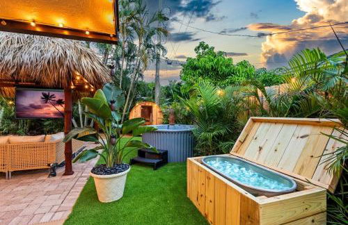 Delray Retreat Heated Pool Sauna Cold Plunge Games - Foto 19