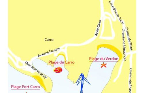 Studio 4 personnes avec jardinet à 2 pas des plages "Chez Manon" - Foto 15