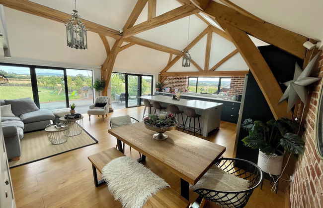 Open Plan Barn Conversion in Herefordshire - Foto 28