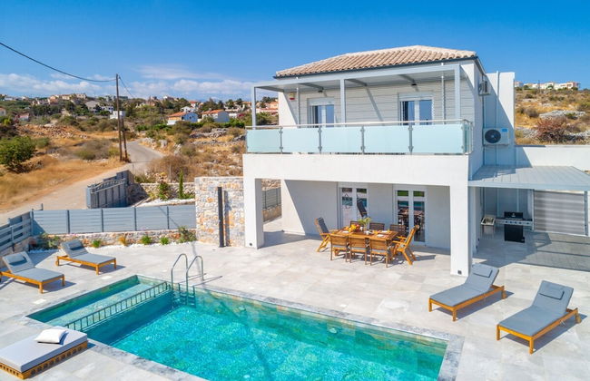 Gianna s Panoramic Seaview Twin Villas With Pools - Foto 7