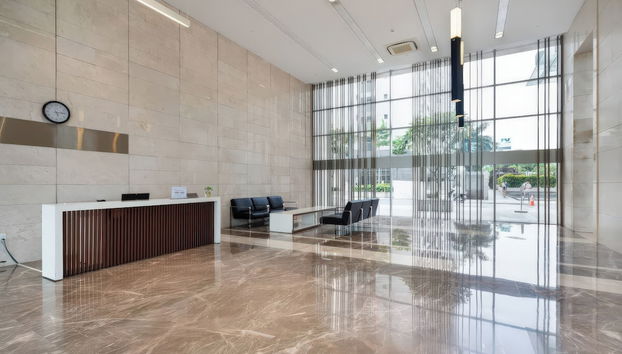 Sitzecke in der Lobby