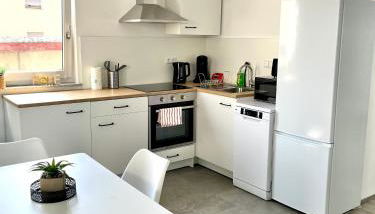 Handwerker Wohnung - WLAN - Küche - Bad - bis zu 4 Personen - Foto 4, stove, dishwasher, toaster
