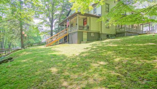 5 Br: Historic Glaab House in Cass, with AC, Amazing Kitchen, Covered Porches, Historical Landmark - Foto 4, Garden view