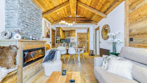 Appartement style chalet 5* vue Mont-Blanc - Arc 1950 - Foto 2