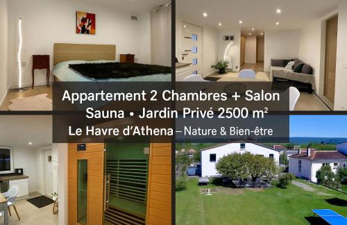 LE HAVRE D'ATHENA - Grand appart, jardin privé, abri vélos & accès rapide A61 - Foto 6