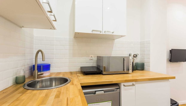 Cosy Apartment in Pigalle for 2 People - Foto 4, Cocina privada