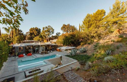 Eichler Mid Century Modern Designer Pool/Jacuzzi - Foto 55