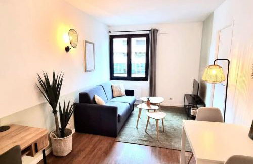 T2 Bohème - Balcon - Clim - Métro - WiFi - Foto 1