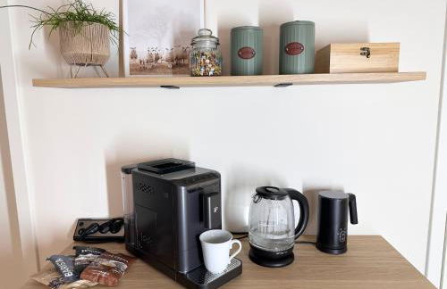 Studio Alte Mädchenschule, Sauna, 6 Personen, Hund, am Saurierpark, Boxsprinbetten, gratis Kaffee und Tee, Minibar - Foto 8