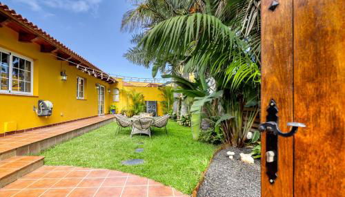 Casa Vista Teide con Jardín, Barbacoa y Fuente Zen - Foto 5, Garden, Garden view