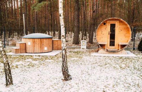 Domek z basenem nad Bugiem - Foto 48