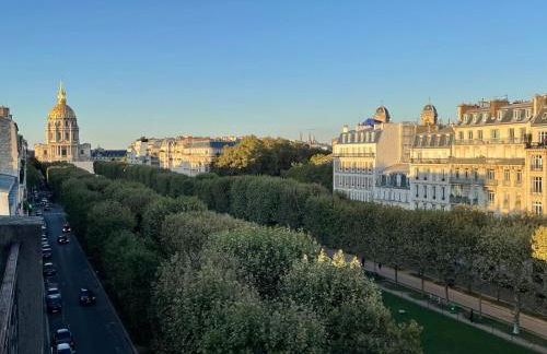 Bright & elegant appartment with view over Invalides, near St Germain des Prés - Foto 22