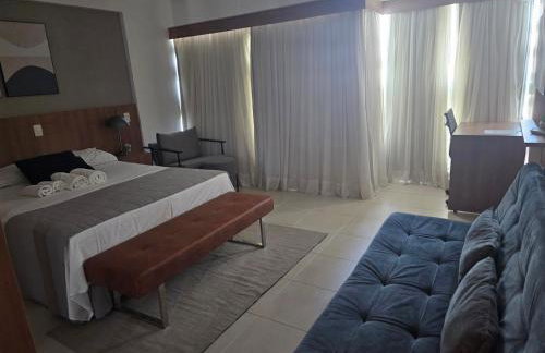 Flat I SAINT MORITZ, TOP 14, Espaçoso, Aconchegante, Novo, Região Central de Brasilia, Executivo ou Família - Foto 8