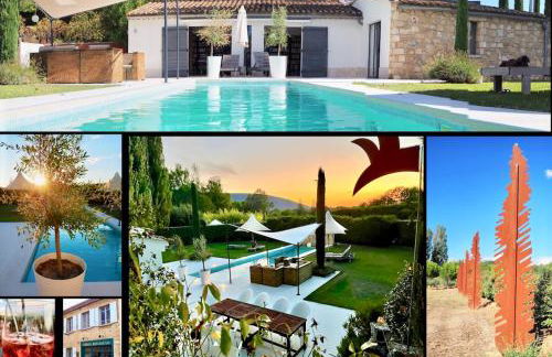 maison bertuli Oliviers Aircon, heated saltwater Pool, 2 Bedrooms - Foto 39