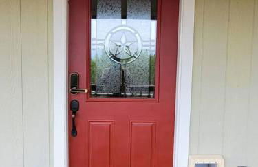 Entire 2br 2ba hilltop view home Sleeps 8 pets 4 acres Jacuzzi Central AC Kingbeds Office Free WiFi Parking Full Kitchen Refrigerator Washer Dryer Furnished Three 3 Large Sunset Dining Patios Grill Stovetop Oven Hiking Wildlife Firepit Quiet very Secluded - Foto 57