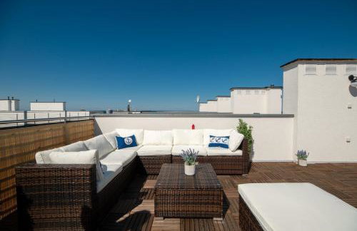 BLUE MARINE APARTAMENT 19 z Tarasem i widokiem na morze przy plaży - Foto 49