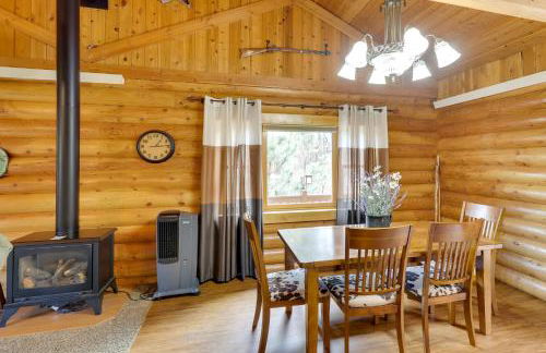 Hill City Log Cabin Along Newton Creek! - Foto 8