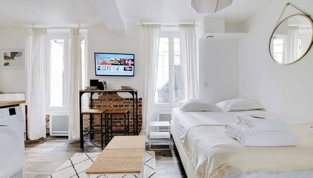 Charming Studio - 2P - Atelier des Lumieres - Foto 3, Habitación