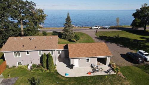 Modern Home on Mille Lacs Lake! Amazing yard and game-room! - Photo 2
