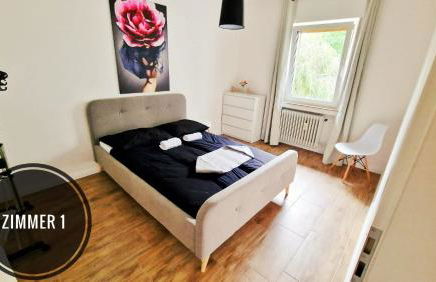Appartement 4 Personen - Zimmer in Wohnung, zentral, ruhig, modern - Foto 1