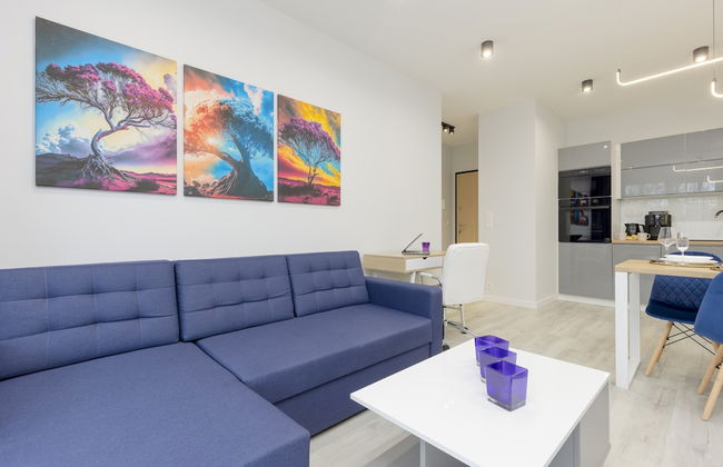 Dark Blue and Grey Apartment by Renters - Foto 10