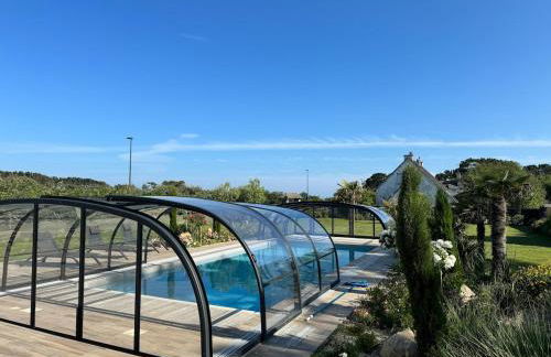 Superbe Villa à 200m de la plage tout confort avec piscine chauffée, couverte et spa - Foto 75