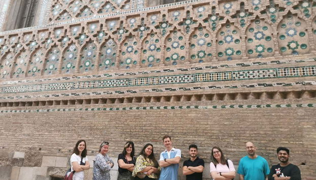 Façade mudéjar de la cathédrale de Saragosse